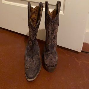 Corral boots, worn twice